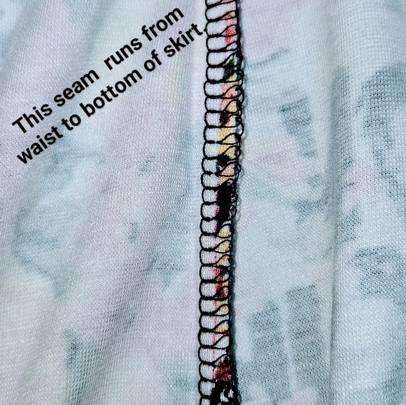 💥TORRID/ BETSEY JOHNSON Light Weight Ponte Floral Snap Front Pencil Skirt 3X - Picture 16 of 16